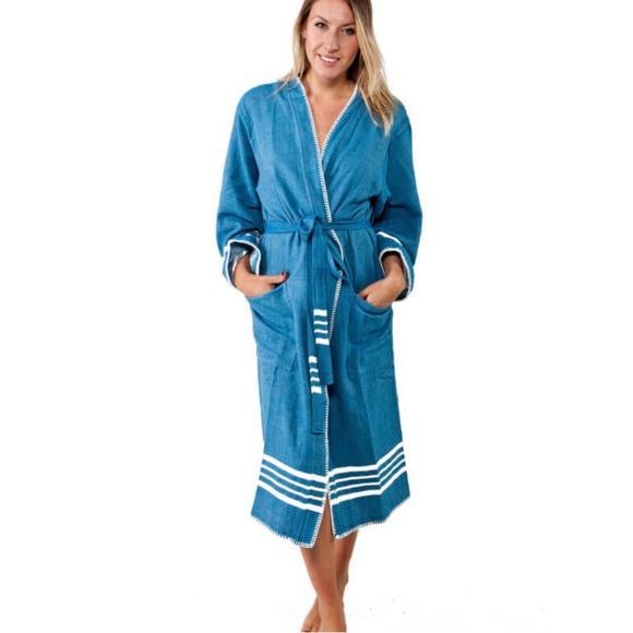 BULDANO- PREMIUM PESHTEMAL ROBE- Size Small- Excellent Condition - Picture 3 of 3